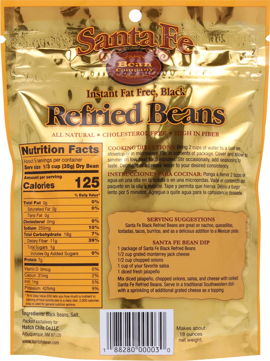 slide 5 of 13, Santa Fe Bean Company Instant Fat Free Vegetarian Refried Beans, 7.25 oz