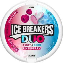 Ice Breakers Mints, Sugar Free, Raspberry