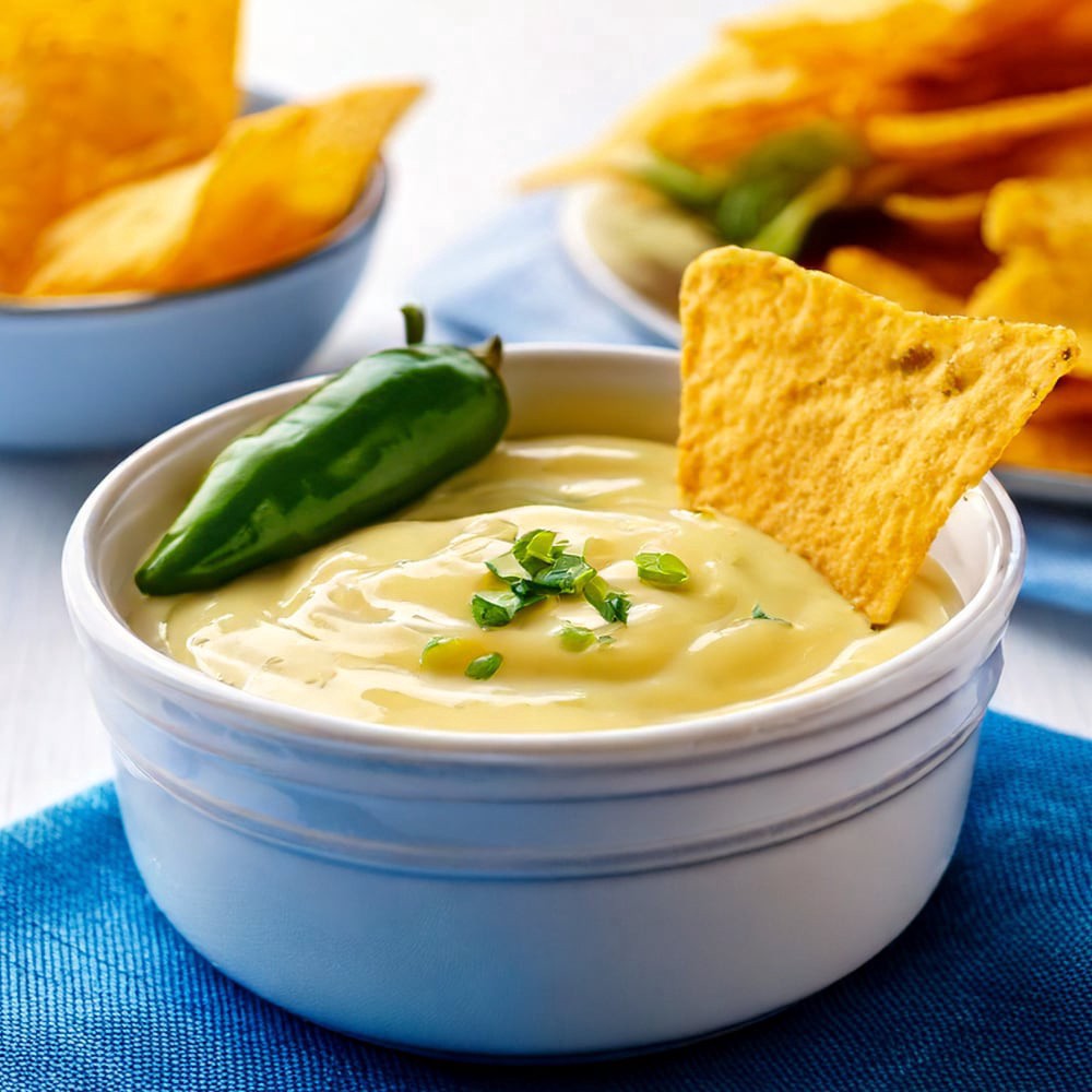 slide 3 of 4, Kroger Nice'N Cheesy Queso Blanco With Jalapenos, 32 oz
