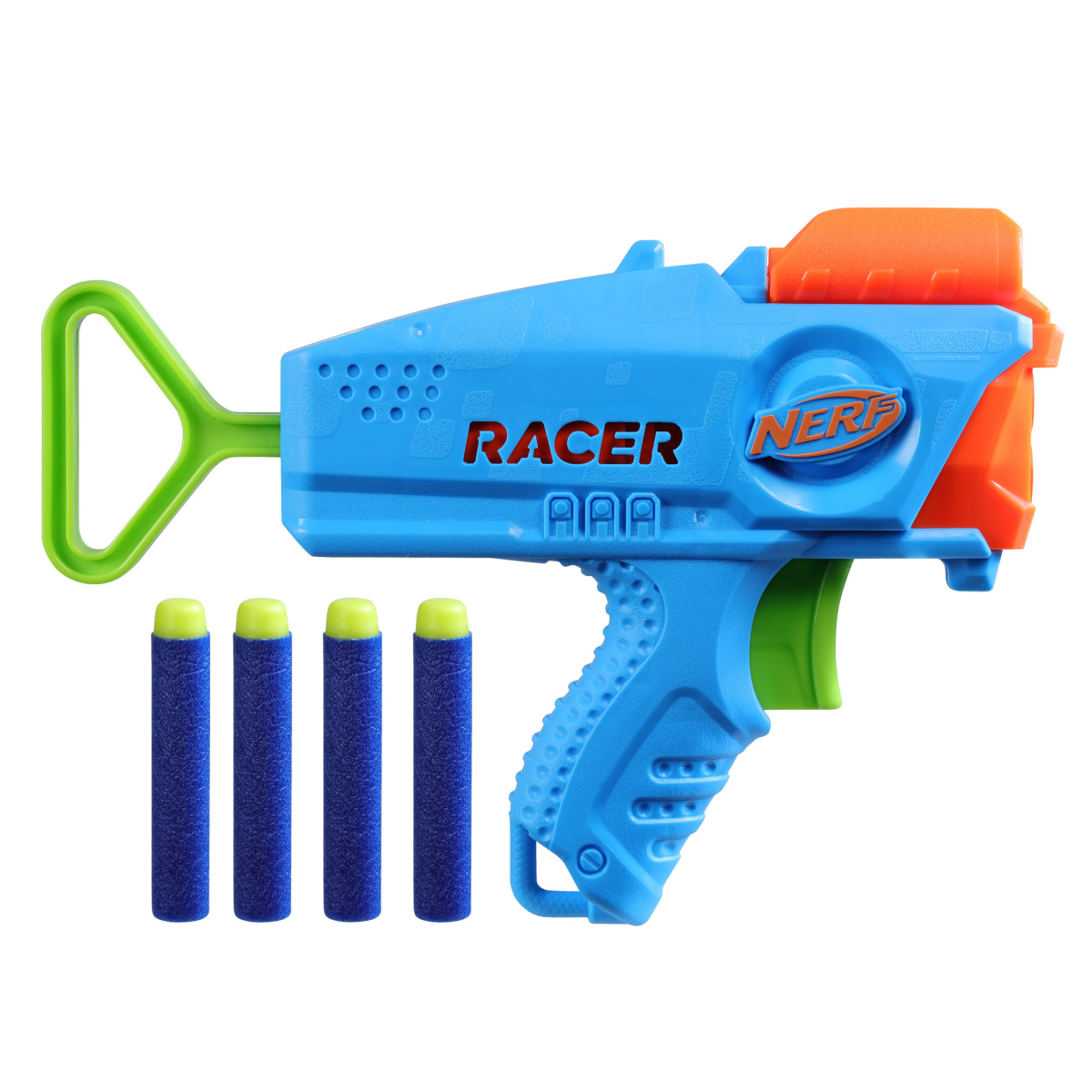 slide 4 of 17, Nerf Elite Junior Racer Easy-Play Dart Blaster, 1 ct