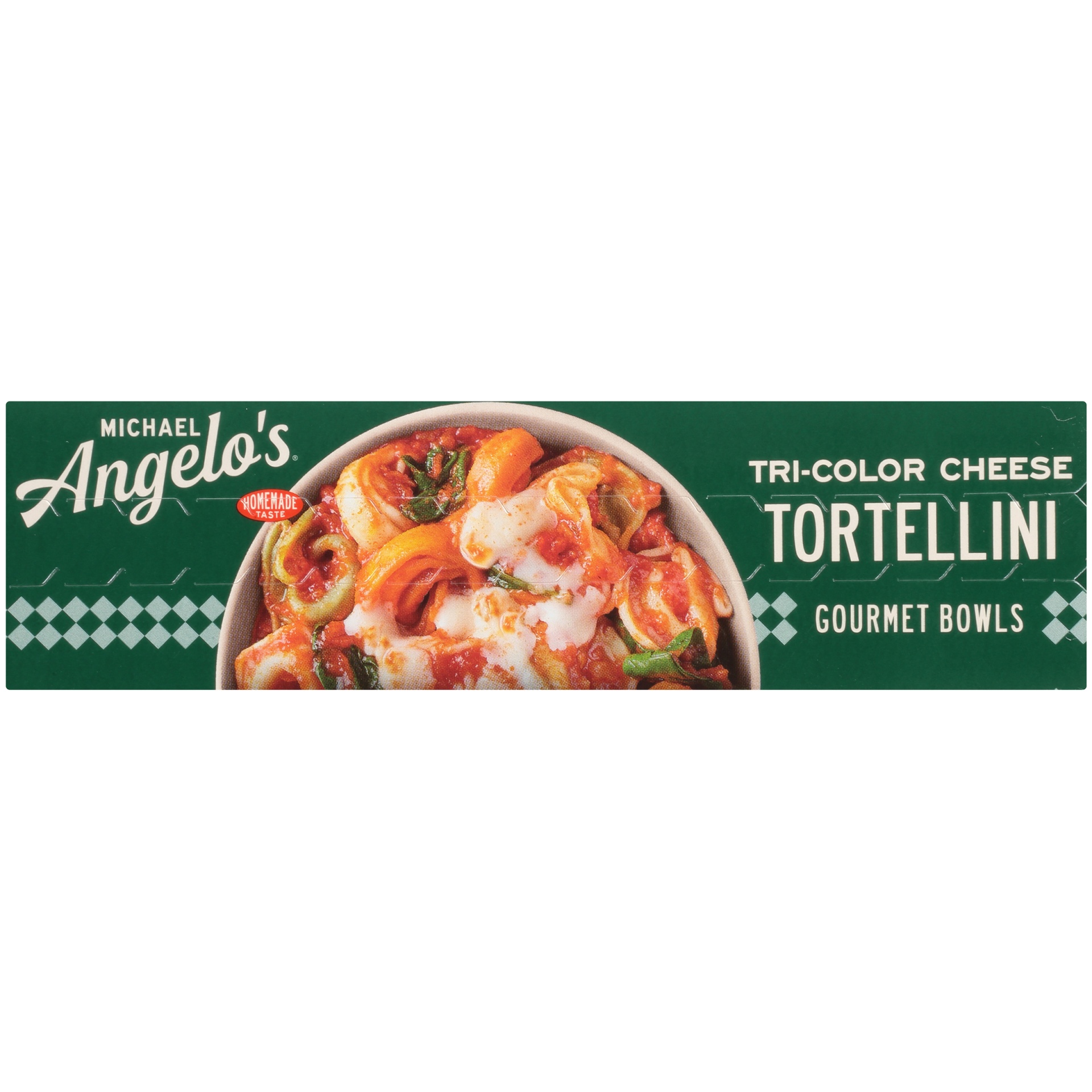 slide 5 of 8, Michael Angelo's Gourmet Bowls Tri Color Cheese Tortellini with Spinach, 9 oz