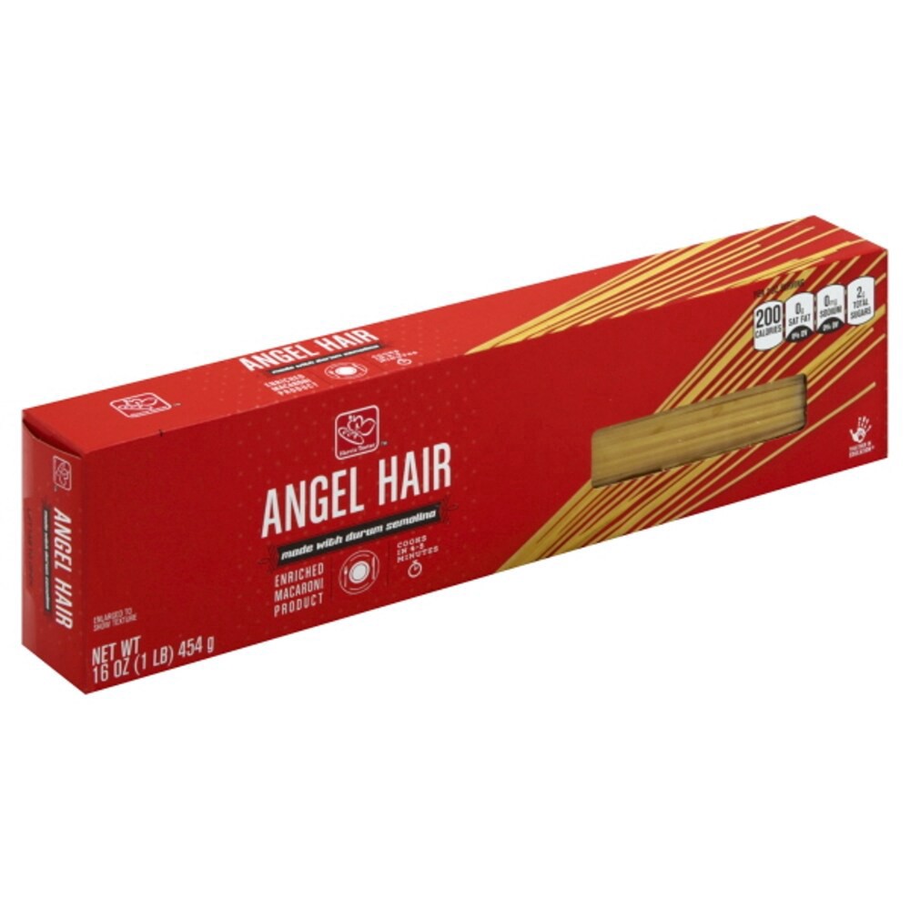 slide 1 of 4, Harris Teeter Angel Hair, 16 oz