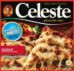 Celeste Pizza for One Sausage Pizza 5.36 oz
