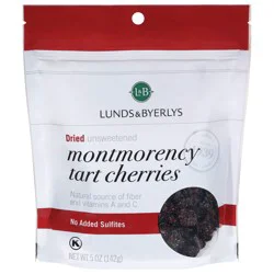 Lunds & Byerlys Dried Unsweetened Montmorency Tart Cherries 5 oz