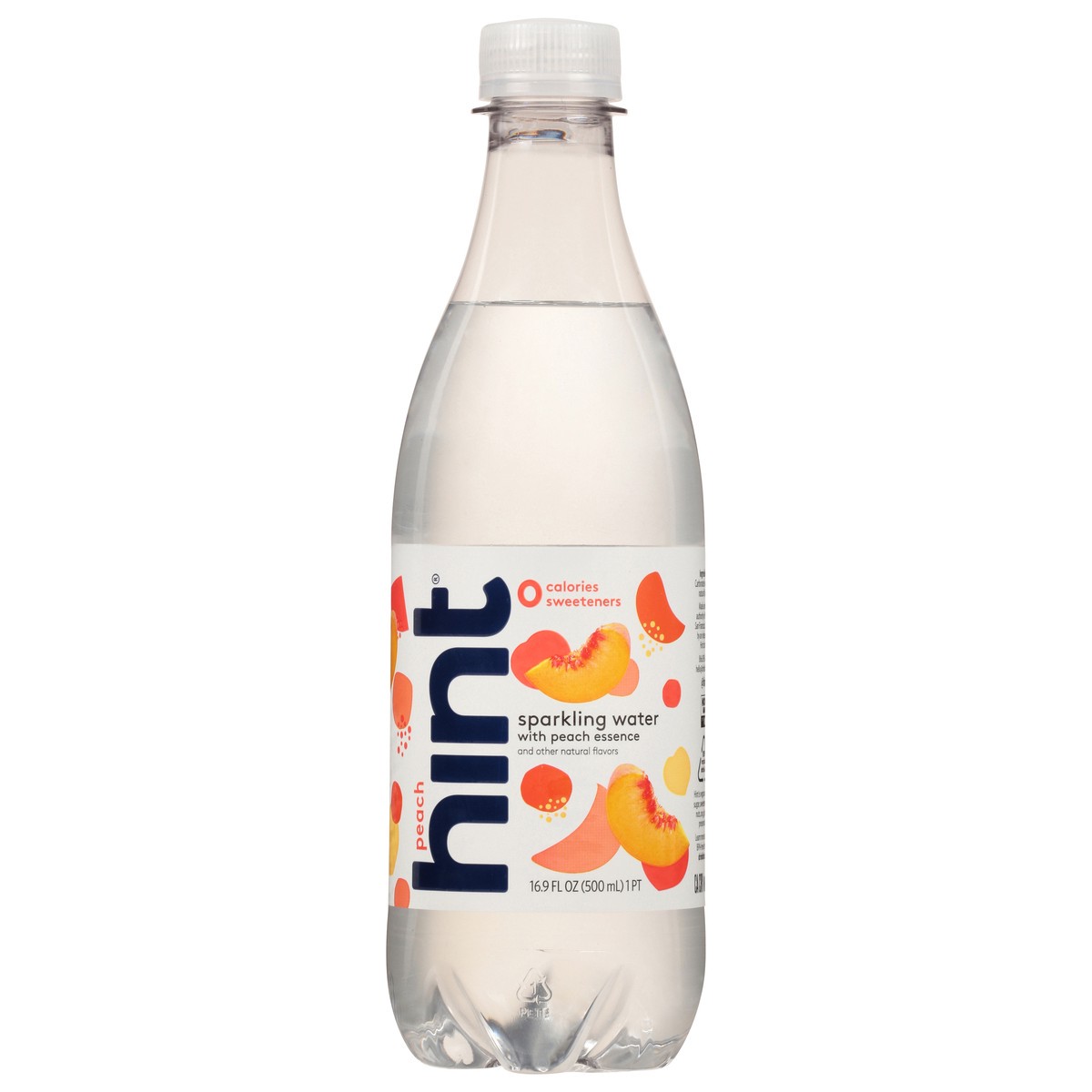 slide 10 of 11, Hint Peach Sparkling Water 16.9 fl oz, 16.9 fl oz