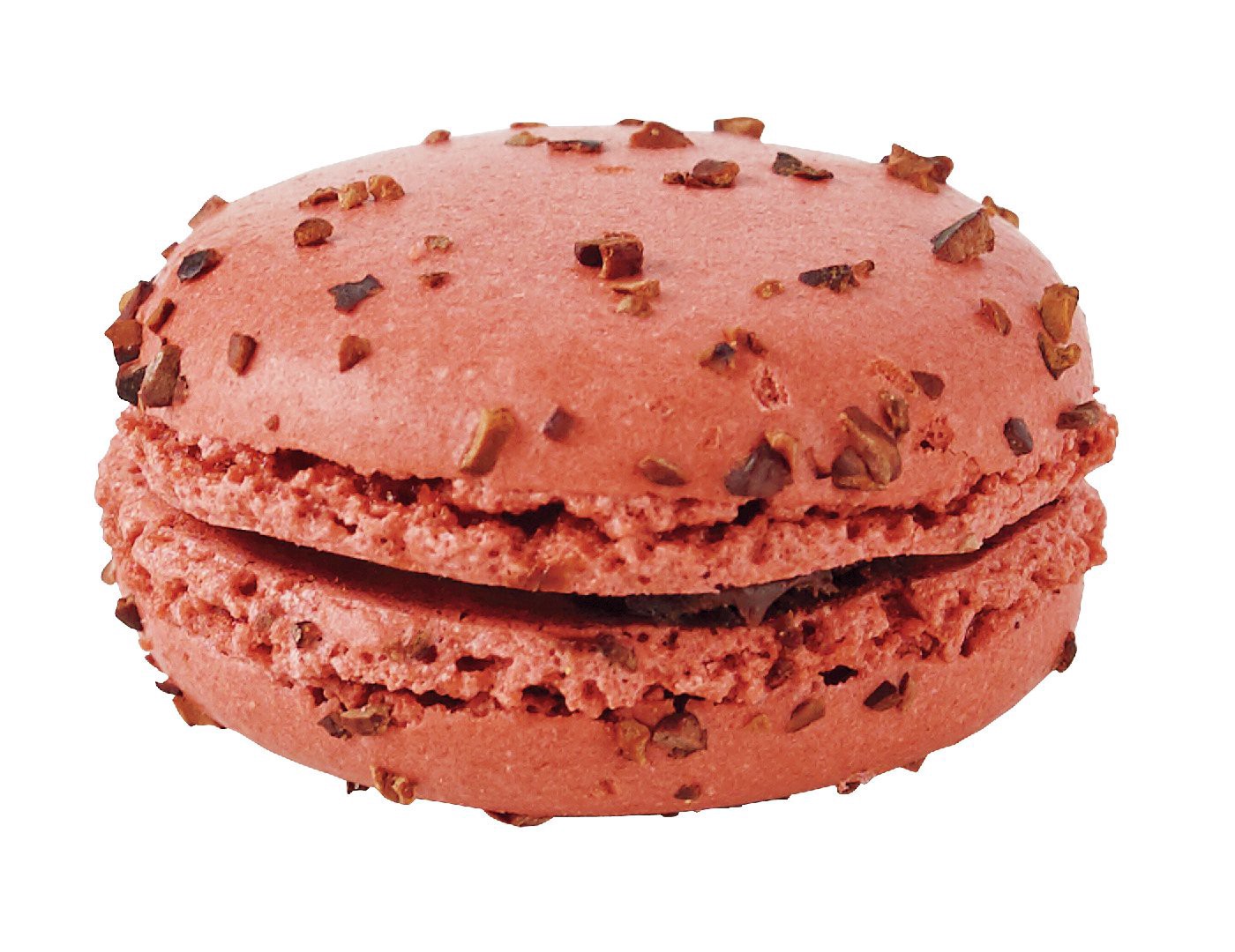 slide 1 of 1, H-E-B Bakery Dark Chocolate Macaron Cookie, 1 ct