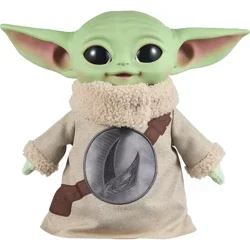 Minecraft Star Wars The Mandalorian & Grogu Movie Grogu Rondel Design Vinyl Head Soft Plush Body