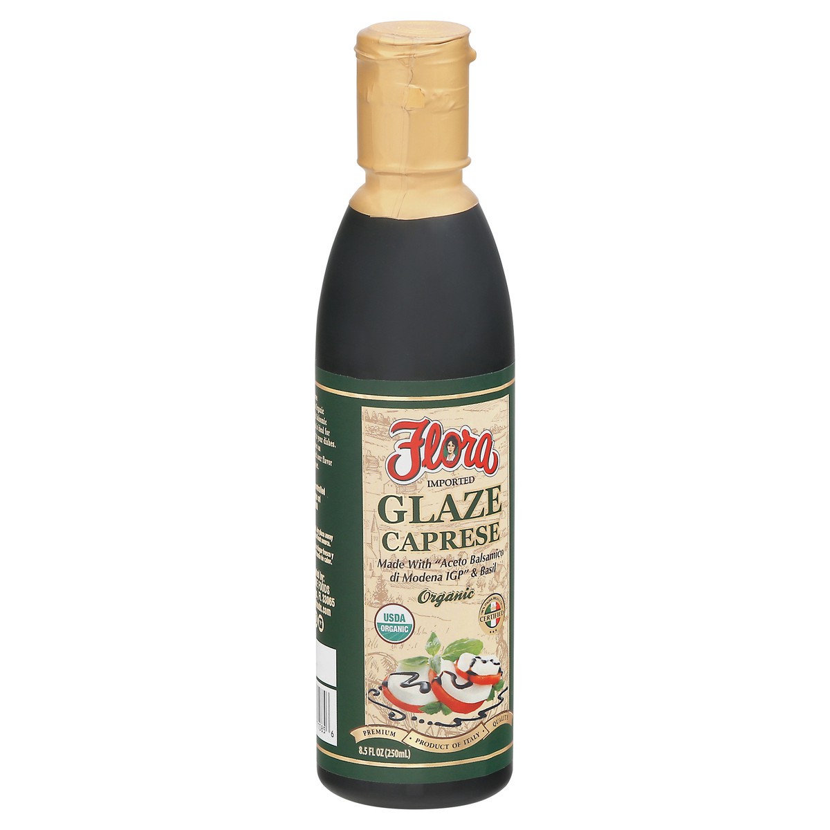 slide 11 of 12, Flora Organic Caprese Glaze 8.5 fl oz, 8.5 fl oz