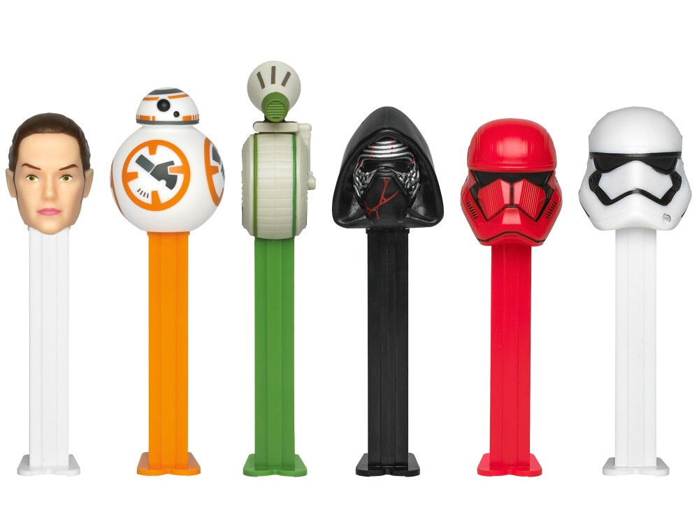 slide 1 of 3, PEZ Candy & Dispenser Star Wars Clones, 0.58 oz