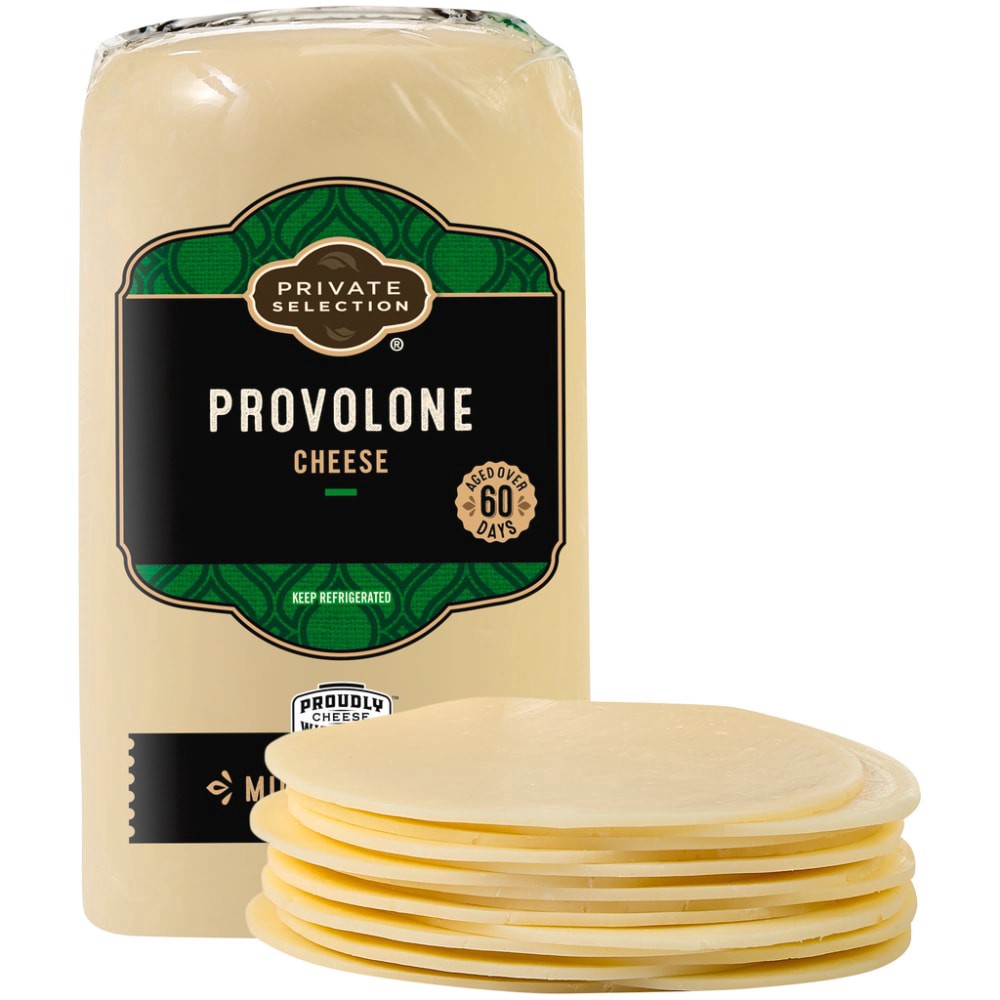 slide 1 of 3, Private Selection Provolone Cheese, per lb