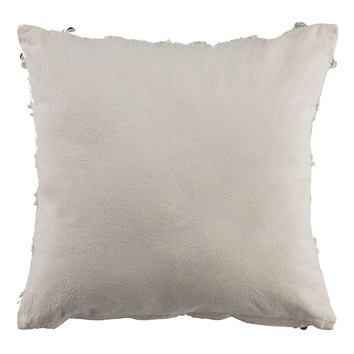 slide 2 of 2, Safavieh Daphne Square Throw Pillow - White, 1 ct