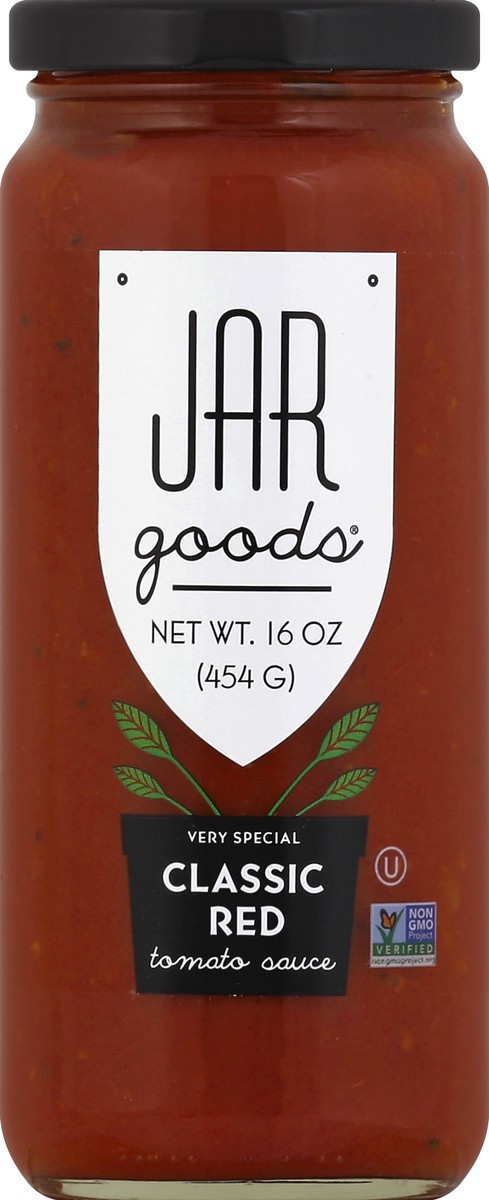slide 2 of 2, Jar Goods Classic Red Tomato Sauce, 16 oz