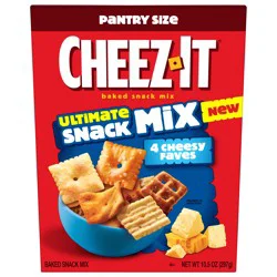 Cheez-It Ultimate Snack Mix, Salty Snacks, Pantry Size, 10.5oz Box (1 Box)