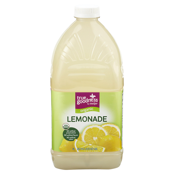 slide 1 of 1, True Goodness Organic Lemonade, 64 fl oz