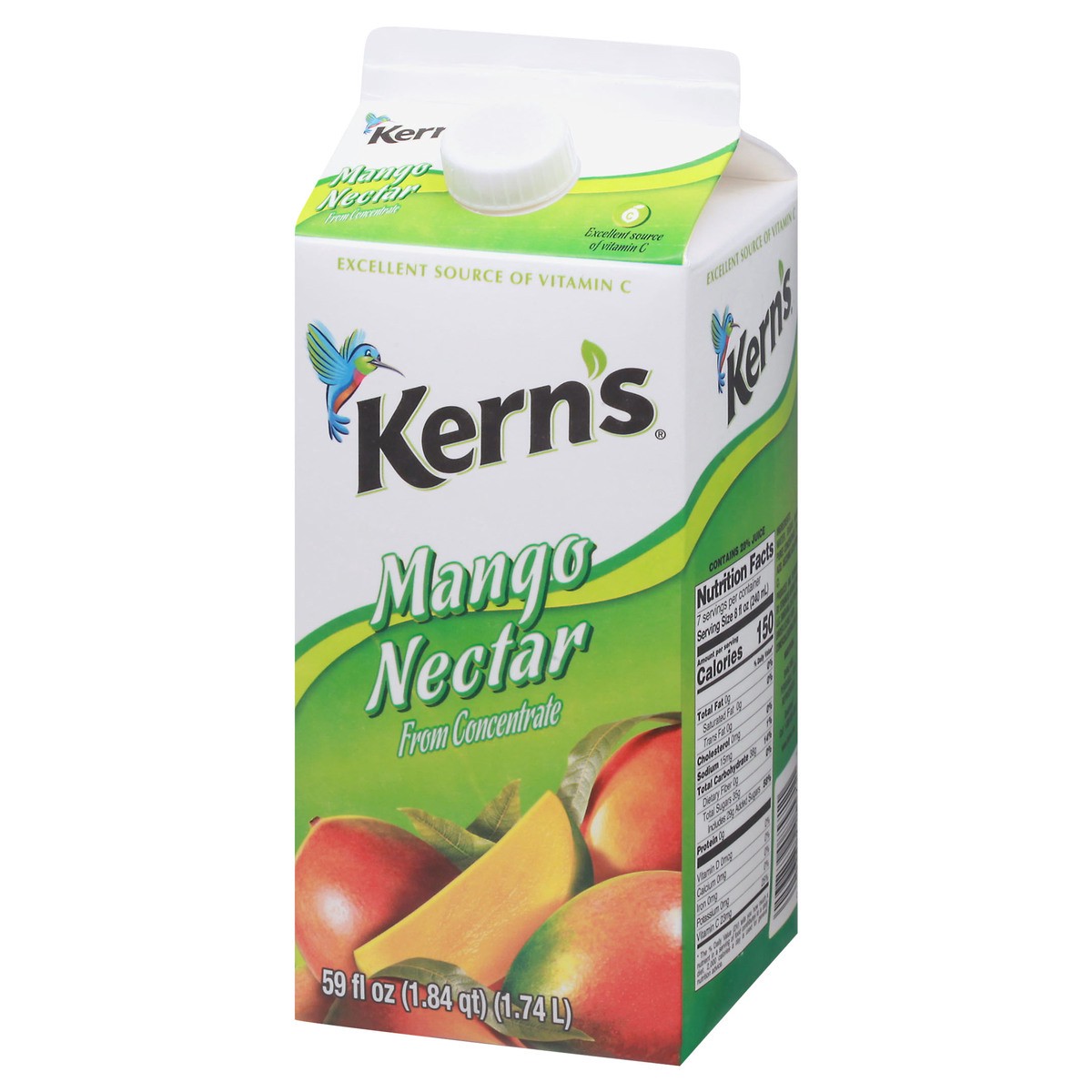 slide 3 of 9, Kern's Mango Nectar 59 fl oz, 59 fl oz