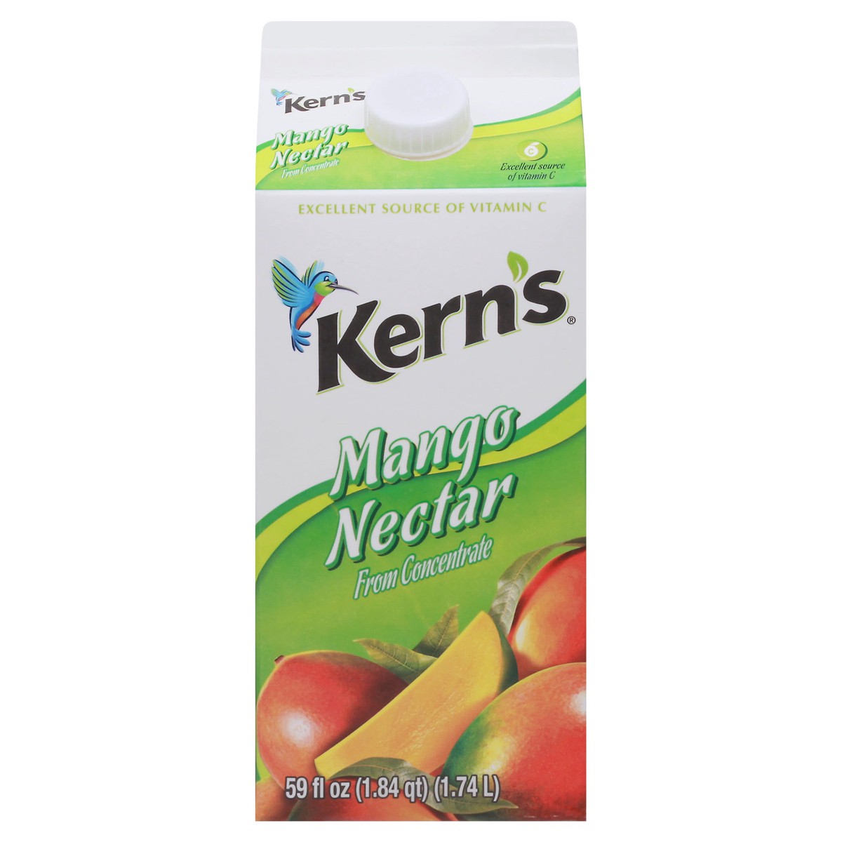 slide 1 of 9, Kern's Mango Nectar 59 fl oz, 59 fl oz