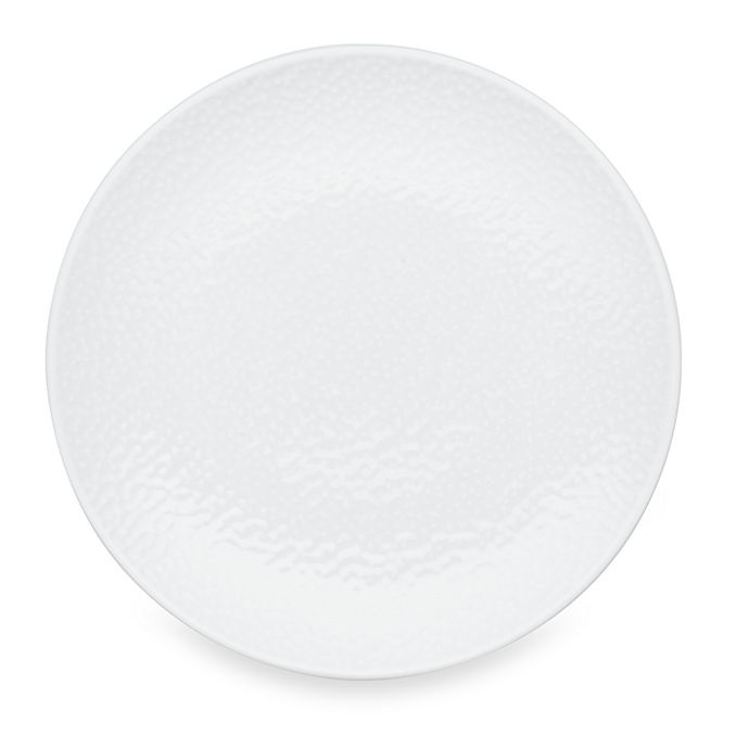 slide 1 of 2, Noritake White on White Snow Round Salad Plate, 1 ct