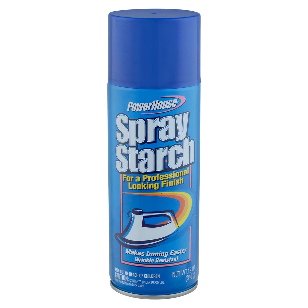 slide 1 of 9, PowerHouse Power House Spray Starch, 12 oz