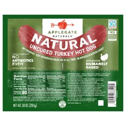 Applegate Uncured Turkey Hot Dog