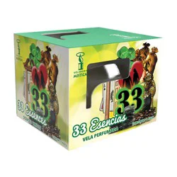 Veladora Misticas 33 Essences Scented Religious Candle