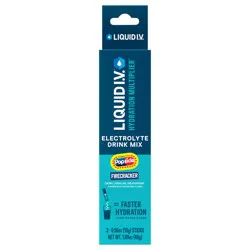 Liquid I.V. Hydration Multiplier Firecracker Electrolyte Drink Mix 3 - 0.56 oz Sticks