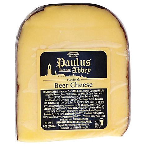 slide 1 of 1, Paulus Abbey Cheese 7 oz, 7 oz