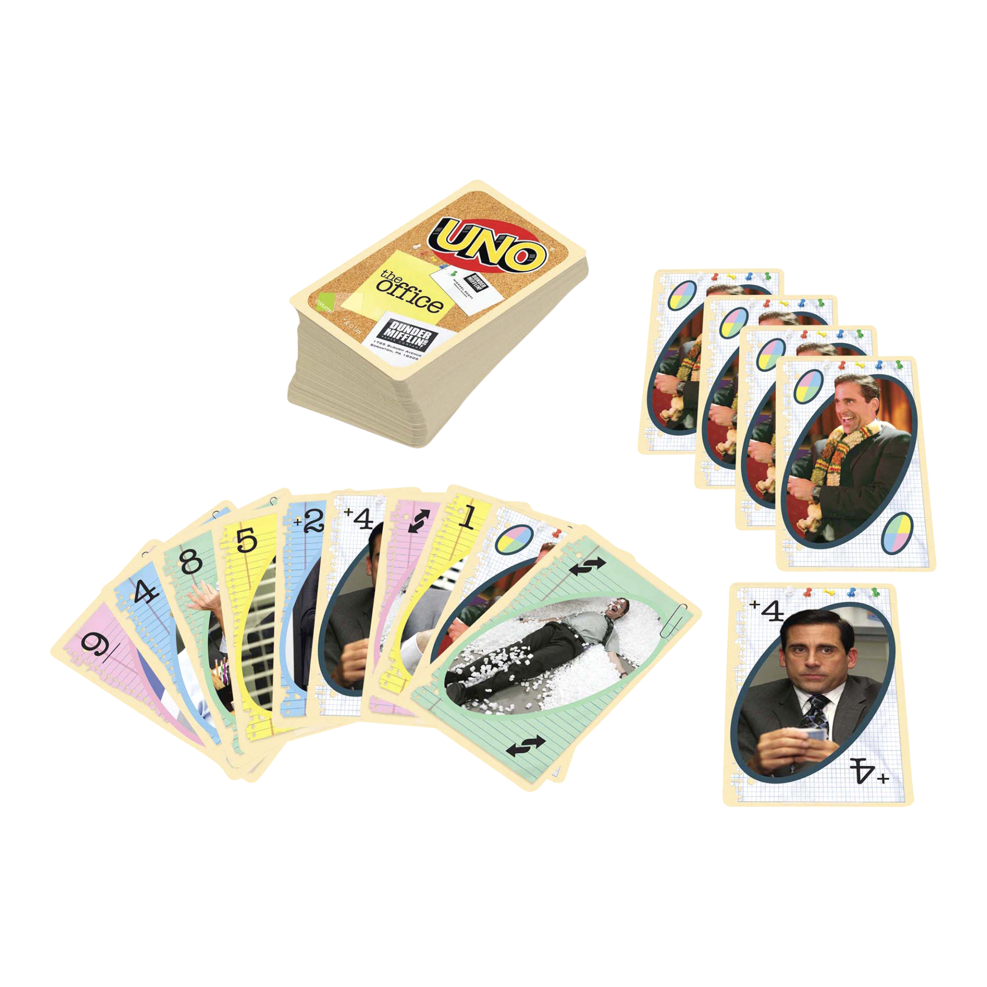 slide 1 of 1, Uno The Office The Card Game, 1 ct