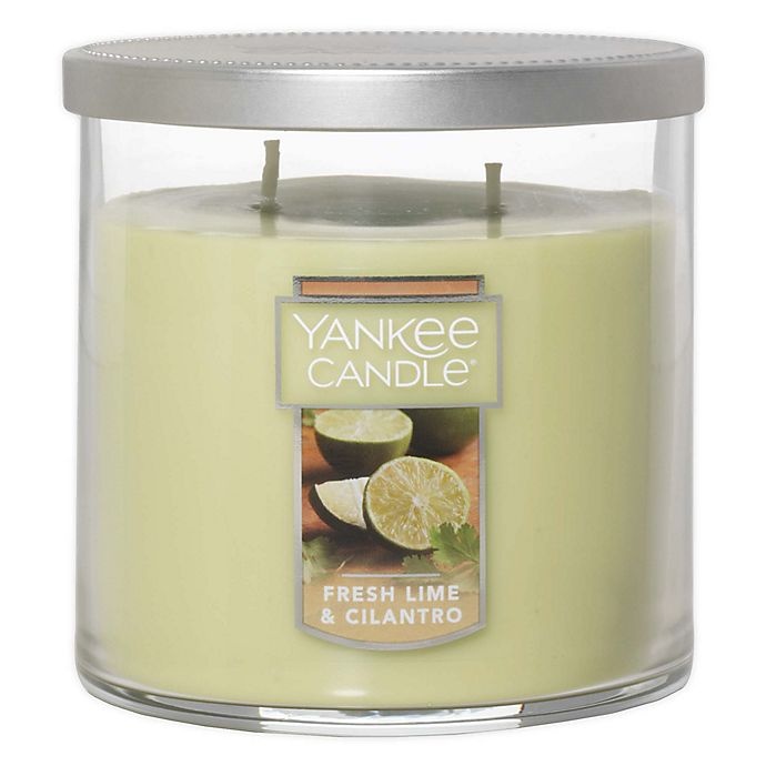 slide 1 of 1, Yankee Candle Fresh Lime Cilantro Medium 2-Wick Tumbler Candle, 1 ct