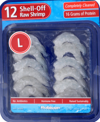 slide 1 of 1, Rubicon Shell Off Raw Shrimp, 12 ct
