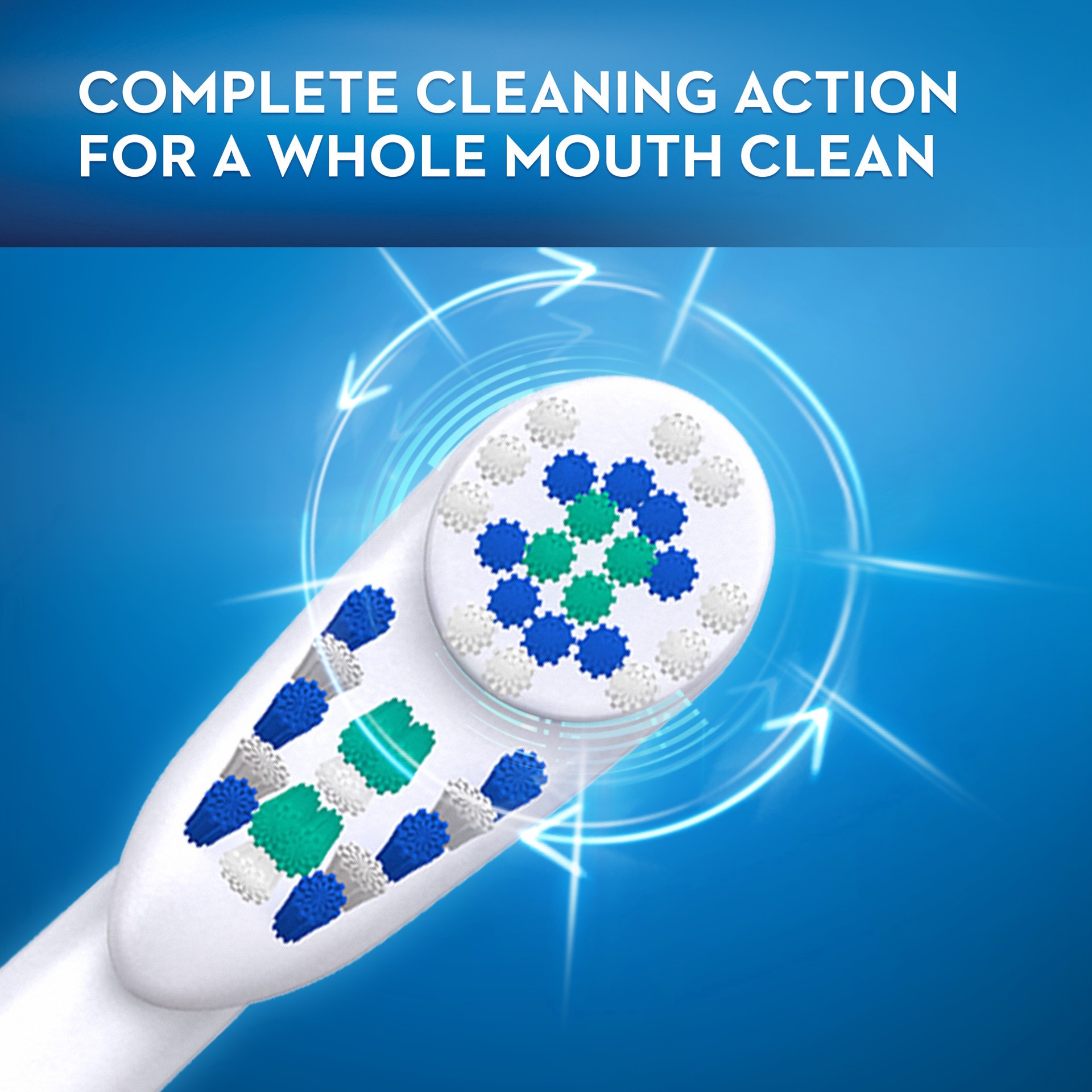 slide 5 of 5, Oral-B Deep Clean Battery Powered Toothbrush Replacement Brush Heads, 2 Count, 1 ct