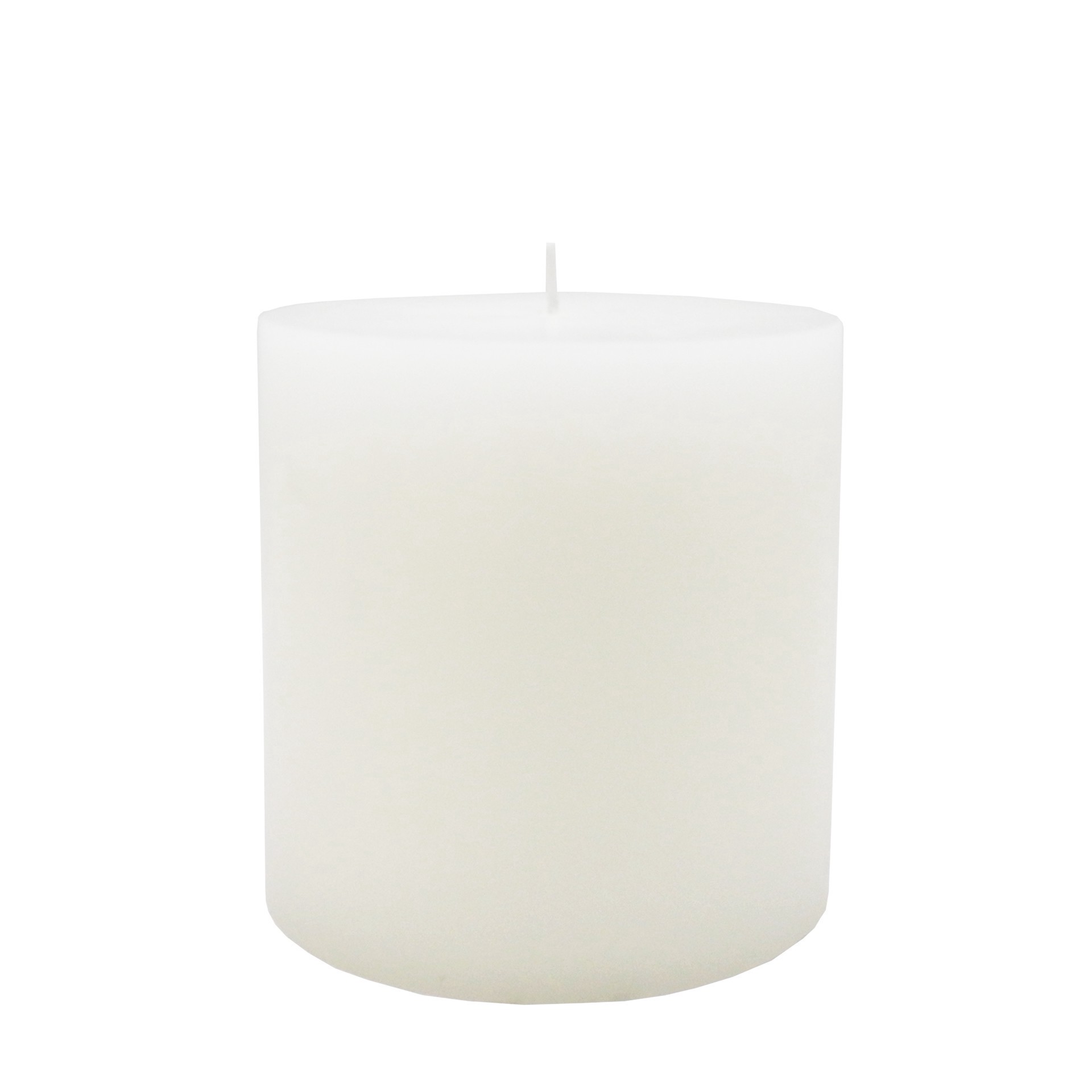 slide 4 of 4, 4" X 4" White Pillar Candle By Ashland, 4 in x 4 in