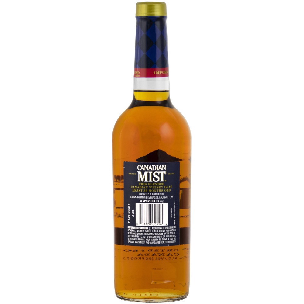 slide 5 of 5, Canadian Mist Canadian Whisky 750ml 80 Proof, 750 ml