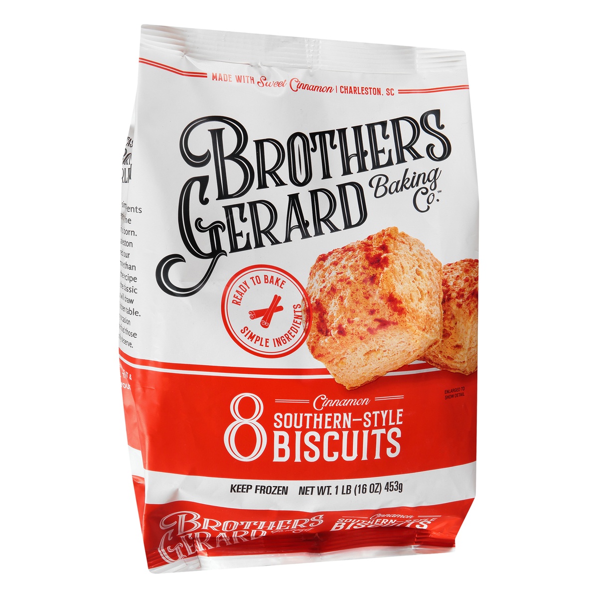 slide 2 of 10, Brothers Gerard Cinnamon Southern-Style Biscuits, 16 oz
