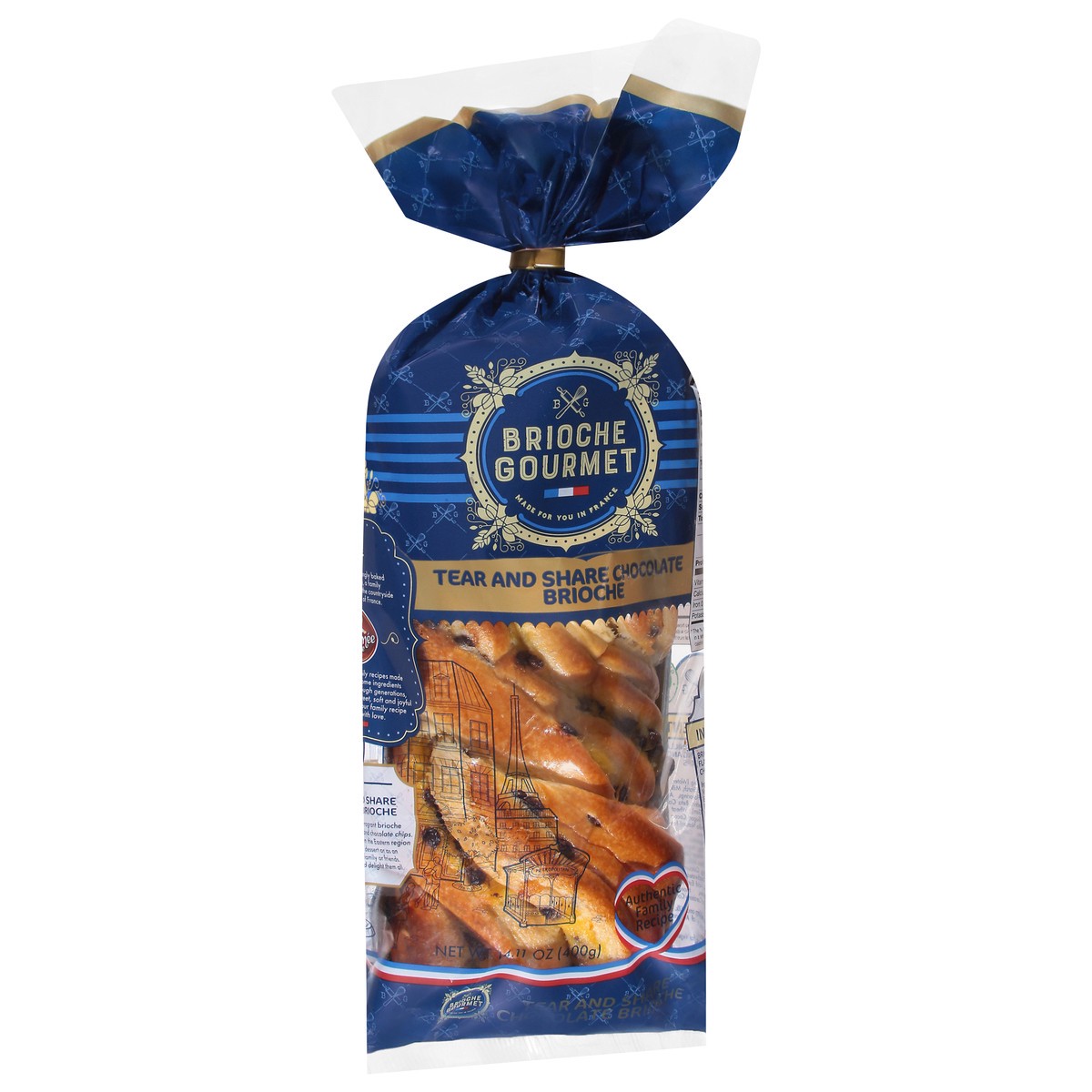slide 3 of 4, Brioche Gr Brch Choc Tr & Share, 14.1 oz