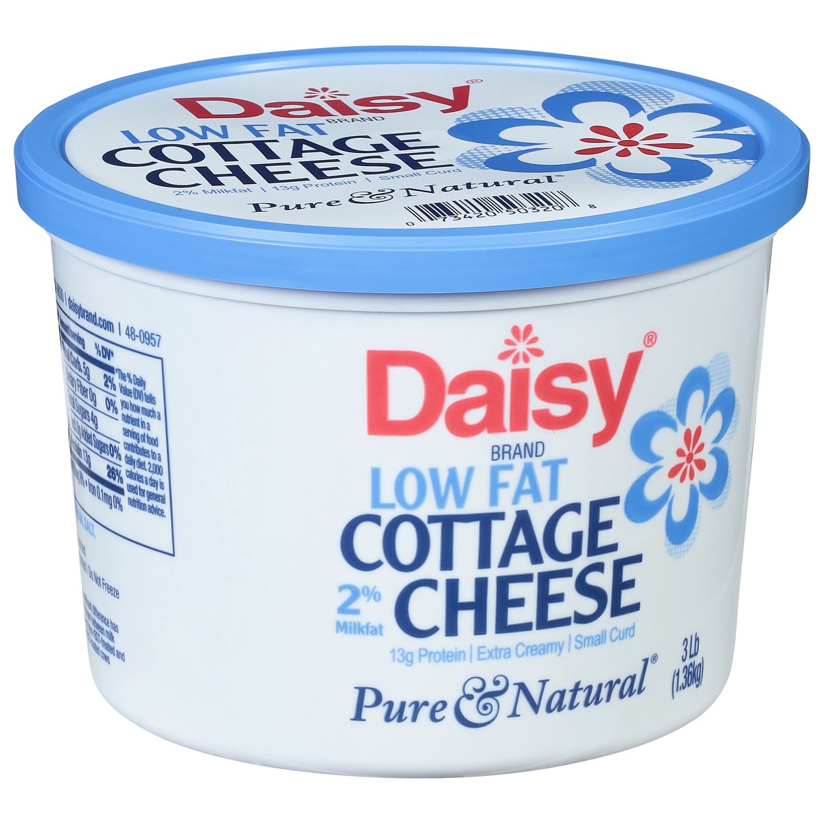 slide 8 of 9, Daisy Low Fat 2% Cottage Cheese, 48 oz