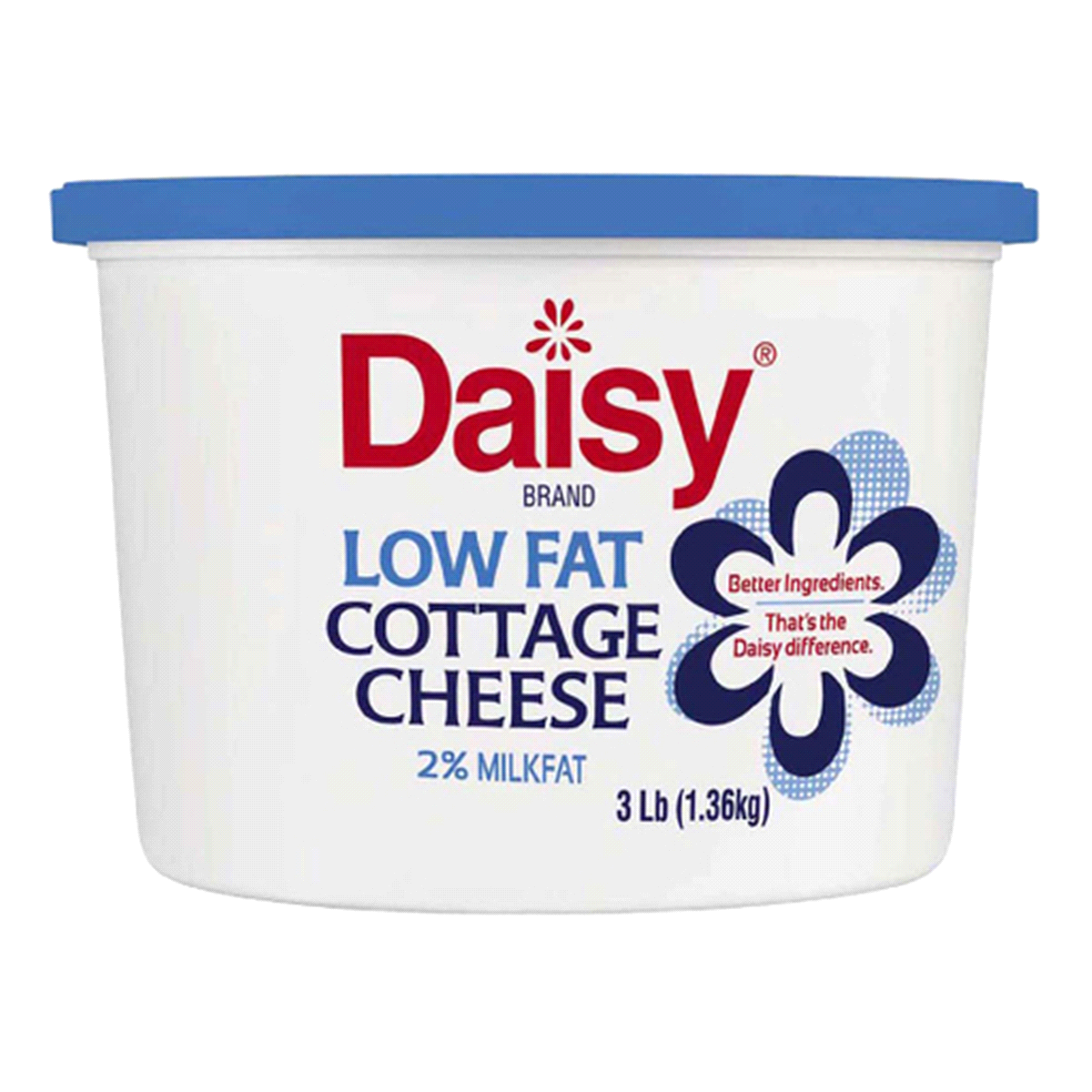 slide 1 of 9, Daisy Low Fat 2% Cottage Cheese, 48 oz