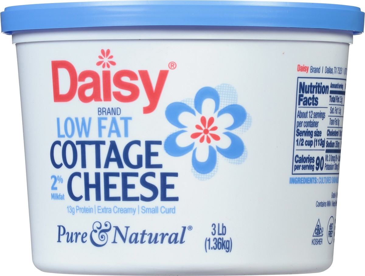 slide 4 of 9, Daisy Low Fat 2% Cottage Cheese, 48 oz