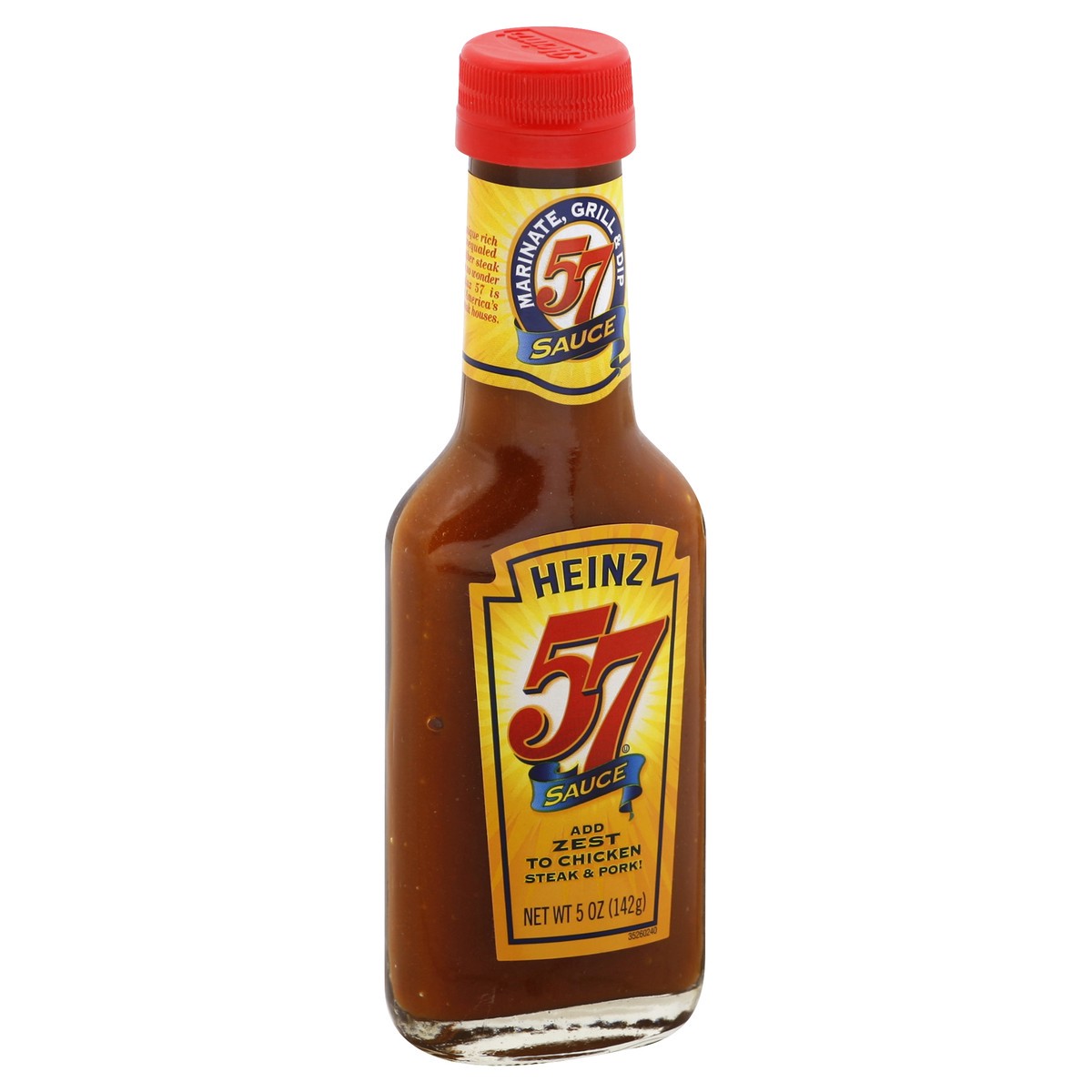 slide 3 of 3, Heinz 57 Sauce, 5 oz Bottle, 5 oz