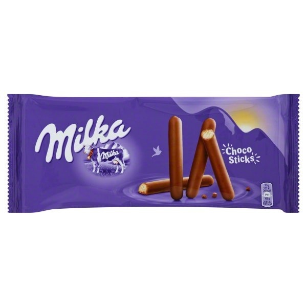 slide 1 of 5, Milka Stix - Choco Lila, 5 oz