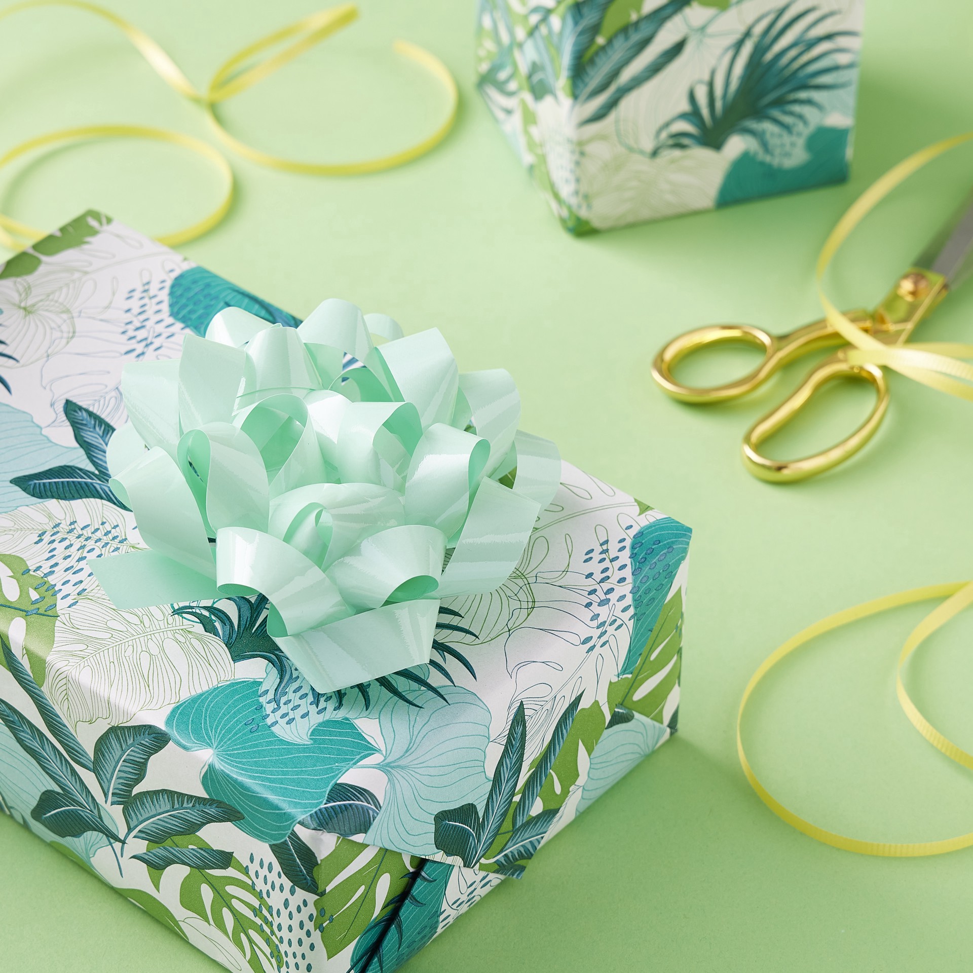 slide 2 of 3, 5.7" Mint Gift Bow By Celebrate It, 5.75 in