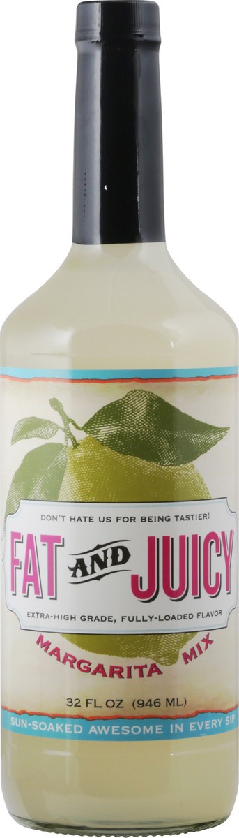 slide 1 of 13, Fat & Juicy Margarita Mix - 32 fl oz, 32 fl oz