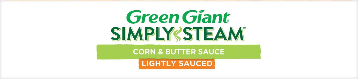 slide 2 of 8, Green Giant Simply Steam™ Lightly Sauced Corn & Butter Sauce 10 oz. Bag, 10 oz