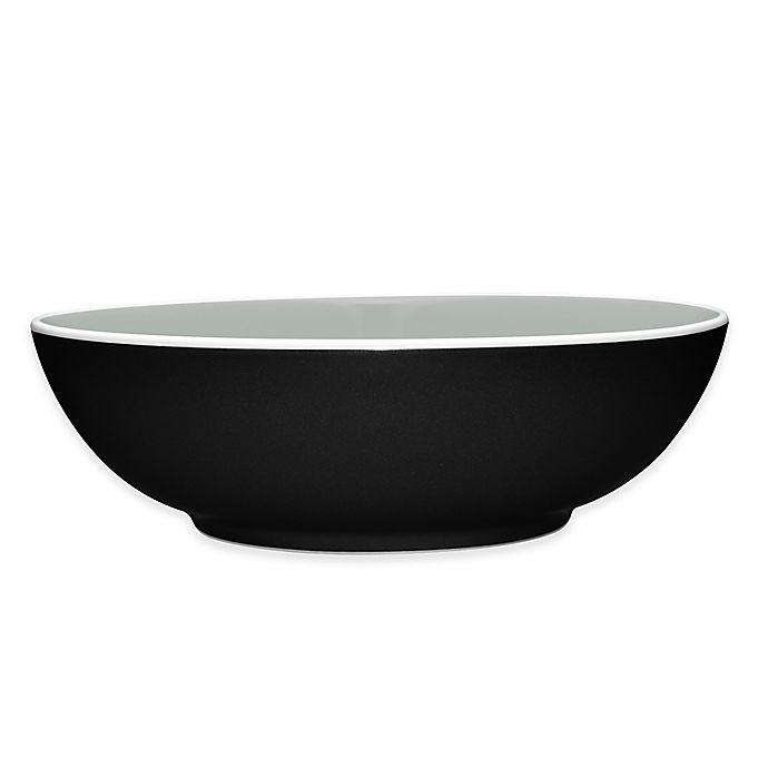 slide 1 of 3, Noritake ColorTrio Coupe Serving Bowl - Graphite, 1 ct