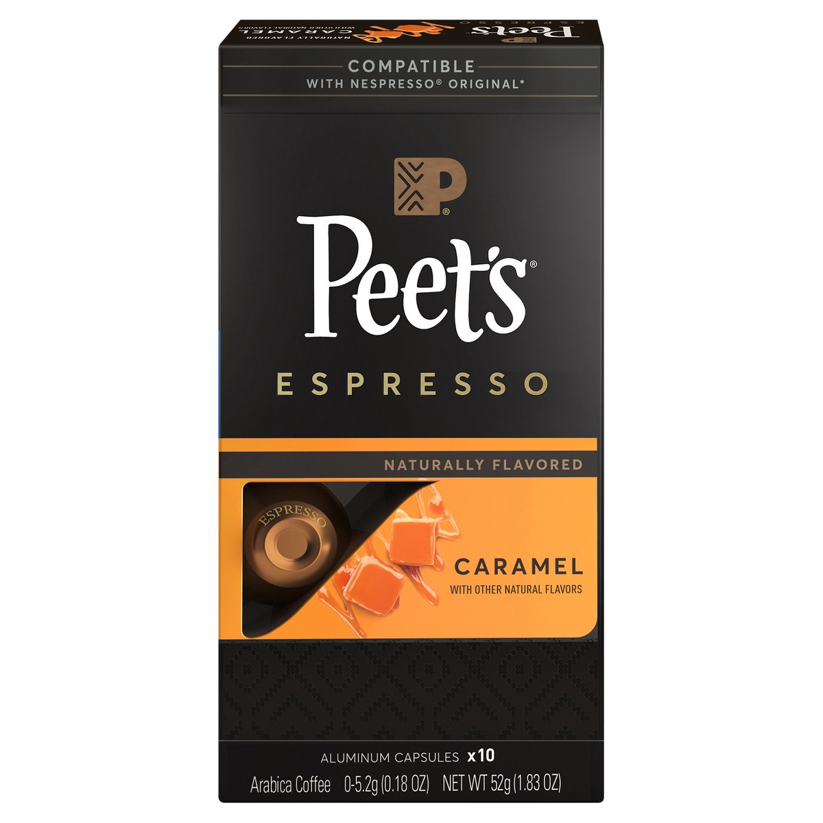 slide 4 of 7, Peet's Coffee, Caramel Light Roast Capsules - 10ct Capsules, 