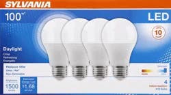 Sylvania Light Bulbs 4 ea