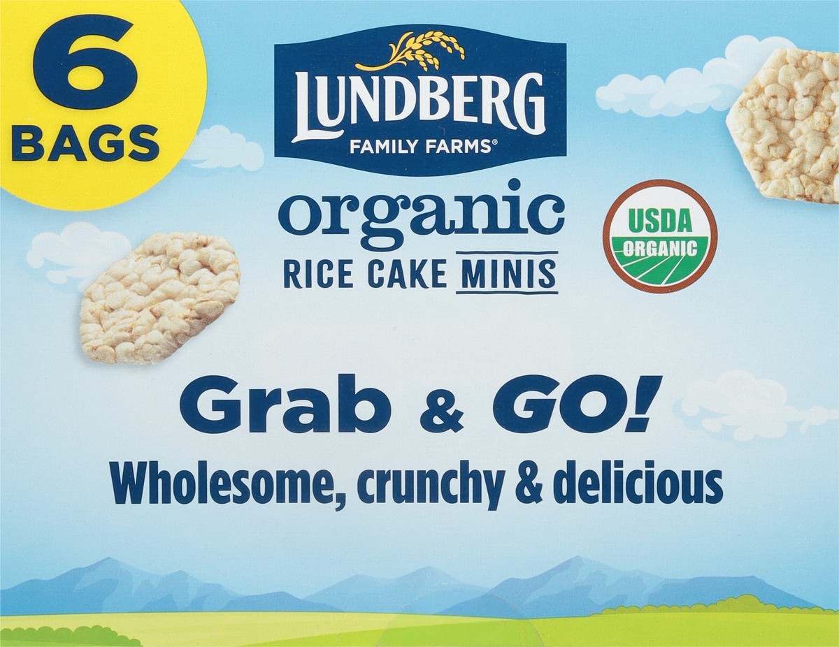 slide 5 of 13, Lundberg Family Farms Organic Sea Salt Rice Cake Minis 6 - 1 oz Bags, 6 ct