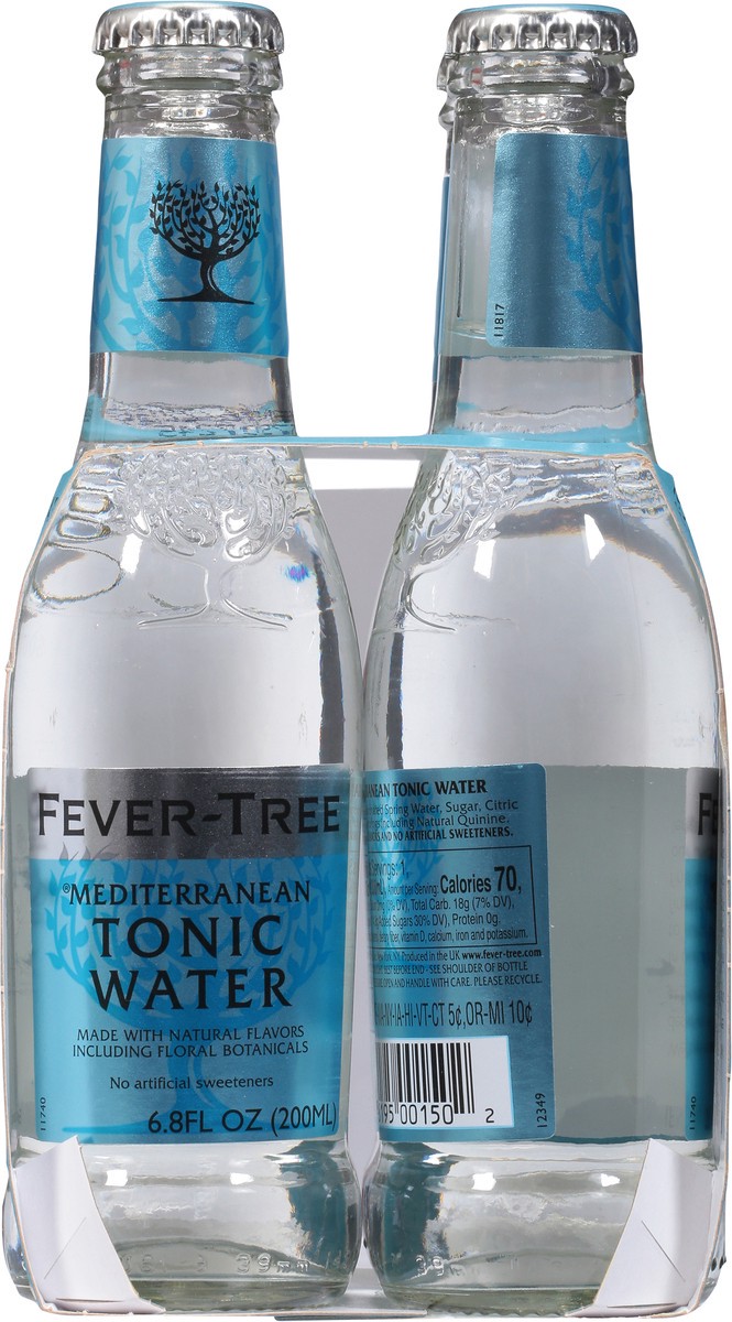 slide 7 of 11, Fever-Tree Mediterranean Tonic - 4pk/200ml Bottles, 