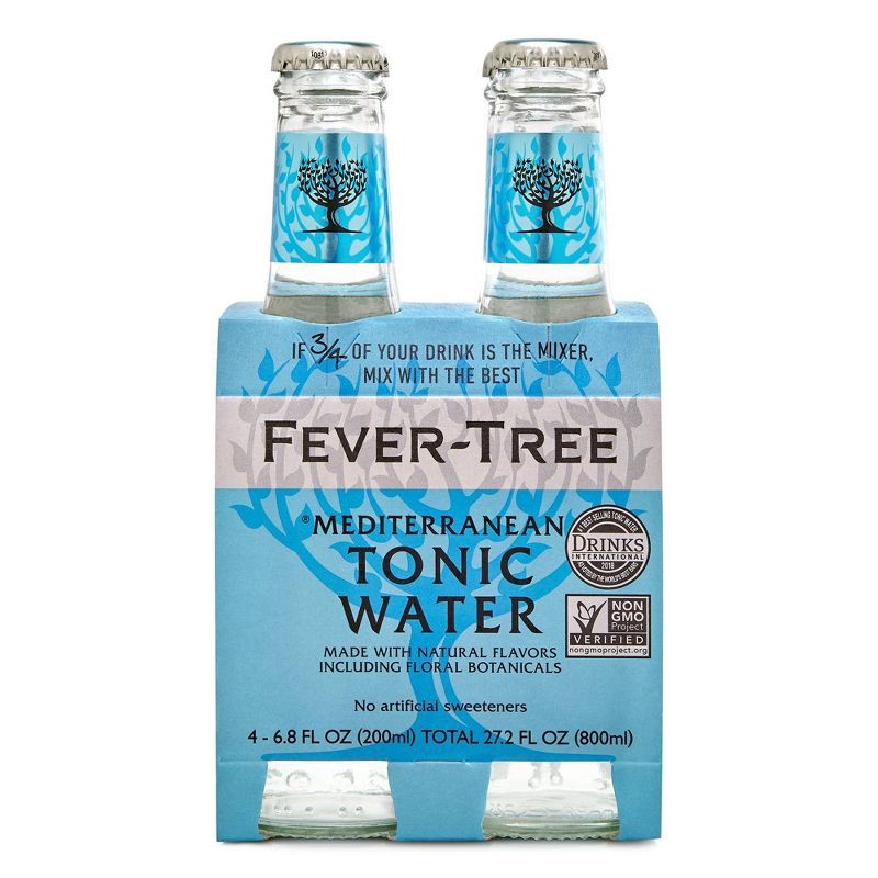 slide 1 of 11, Fever-Tree Mediterranean Tonic - 4pk/200ml Bottles, 