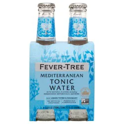 Fever-Tree Mediterranean Tonic Water 4x200ml