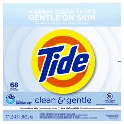 Tide Clean & Gentle Powder Detergent 77 oz